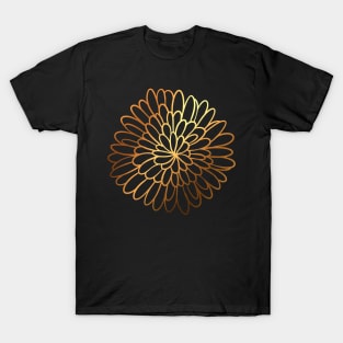 Chrysanthemum Pattern T-Shirt